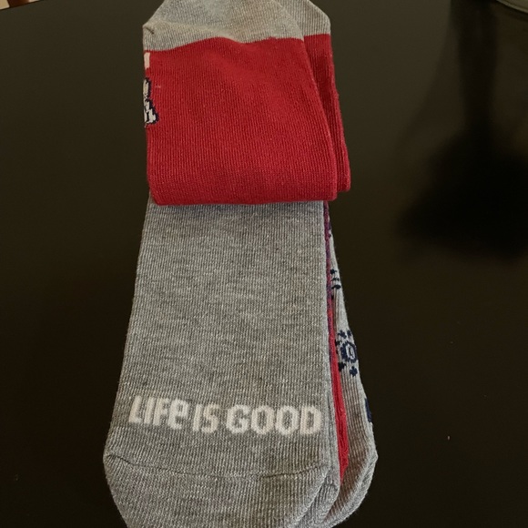 LIFE IS GOOD NWT Unisex 6 pack low cut socks. SiE 6-12.5 lightweight breathable - Picture 3 of 15